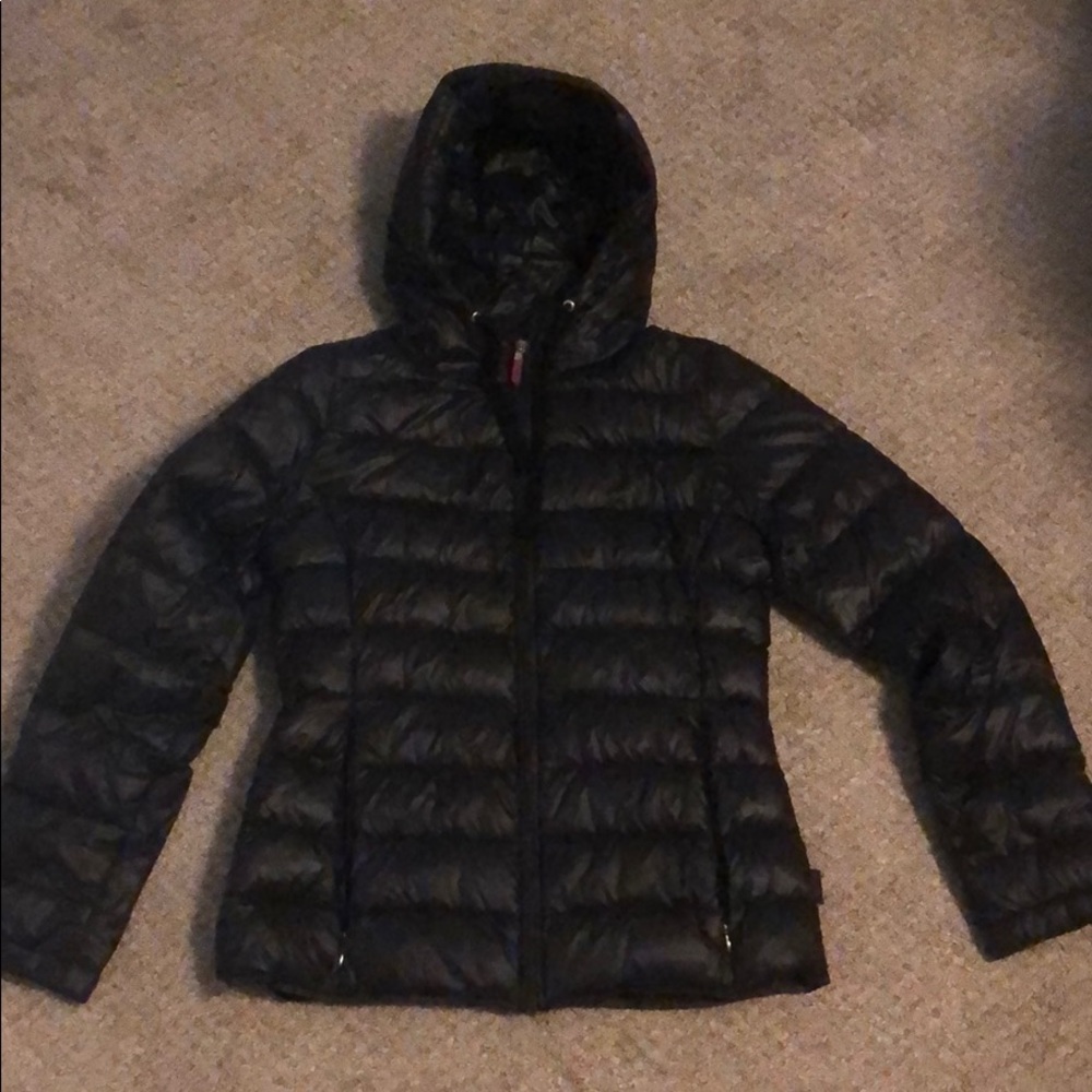 Lightweight, down feather jacket